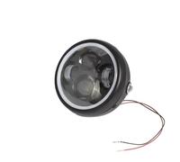 Vdifsvb Moto Faro Delantero Para Sportster Para Bobber Para Iron 883 Faro LED Para Motocicleta Faro Hi&Lo Bombilla DRL Con Anillo De Ángel