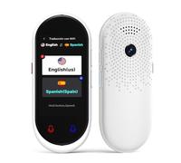 VDKOERT Dispositivo de traducción de voz Z8,Dispositivo de traducción con traductor de voz,Traductor en tiempo real 138 idiomas y acentos con WiFi/Offline/Foto Soporte para viajes,Aprendizaje y