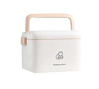 VDLLQYN, Caja médica Botiquín Caja de almacenamiento de medicamentos Organizador Caja de almacenamiento de medicamentos grande Cajas de primeros auxilios Cajas de almacenamiento grandes Azul,l ，Caja d