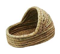 VDLLQYN, Nido de Conejo, escondite de Conejo, cabaña for hámster, Camas for Conejos, Cama de Hierba for Conejos, Ropa de Cama, Juguete for Masticar, Mascota C,Nidos para Mascotas pequeñas(Ax4pcs,27X2