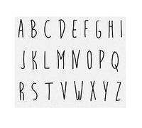 VDLLQYN, Tatuajes temporales, 3 hojas de pegatinas de tatuajes temporales del alfabeto, fuente artística, letras en inglés, tatuaje falso, escritura a mano, Kit de tatuaje con nombre DIY ，Pegatinas de