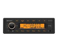 VDO Continental TR7412UB-OR - Radio de Estilo Europeo de 12 V, Pantalla Naranja, Bluetooth con AC111
