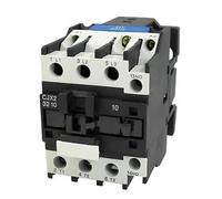 VDOQTLJT CJX2-3210 660V 50A 15KW 3 Polos 3P SIN Carril DIN Contactor de CA 24V Bobina