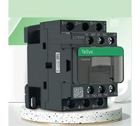 VDOQTLJT Contactor tripolar de CA, versión Negra LC1D09A, LC1D12A y LC1D18A, 3P, B7C, F7C, Q7C, M7C, 24 V, 110 V, 220 V, 380 V, 1 Unidad(Lc1d09,24V)