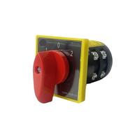 VDOQTLJT Interruptor de Cambio de Motor eléctrico y generador, selector de Transferencia, Serie HZ5B, 10 A, HZ5B-10/2