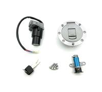 VDQUUACI Interruptor Encendido Motocicleta, Llave De Bloqueo De Asiento, Tapa De Tanque De Combustible, 1 Juego para Yamaha TZR125 TZM150 TZR150 TDM850 TZR TZM TDM 125 150 850 Bloqueo Interruptor