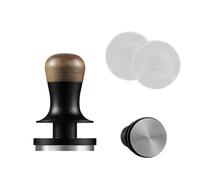 VDSRPSDLQ MHW-3BOMBER - Juego de compactador de café y tamiz de disco de 13,6 kg (30 lb) - Compactador de presión constante - Accesorios for espresso - Herramientas de barista(53mm Set 2 Screens)