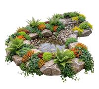 vdvelde.com - Kit rocalla, 36 tapizantes de orilla, 2-3 m2 | Mezcla perenne de Sedum, helechos y hiedra, buena para insectos, crece en semisombra y sombra