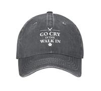Ve A Llorar En The Walk In Unisex Gorra Trucker Protección UV Gorras Vaquera Ligera Gorra De Béisbol para Verano Senderismo Aire Libre