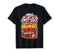 Ve con una guarnición de Salsa Mumbo Washington DC Music Camiseta gráfica económica