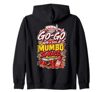Ve con una guarnición de Salsa Mumbo Washington DC Music Sudadera con Capucha