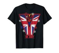 VE Day Flag 80 aniversario 2025 V E Day Celebrations Tees Camiseta