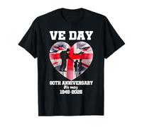 VE Day Flag 80 aniversario 2025 V E Day Celebrations Tees Camiseta