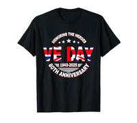 VE Day Flag 80 aniversario 2025 V E Day Celebrations Tees Camiseta
