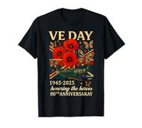 VE Day Flag 80 aniversario 2025 V E Day Celebrations Tees Camiseta