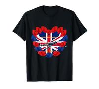 VE Day Flag 80 aniversario 2025 V E Day Celebrations Tees Camiseta