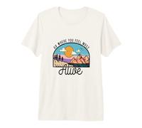 Ve Donde te sientas más Vivo - Vida de Aventura Camiseta Premium