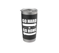 Ve duro o vete a casa Vaso térmico de acero inoxidable de doble pared