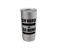 Ve duro o vete a casa Vaso térmico de acero inoxidable de doble pared