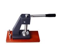 Vea la Parte Posterior Más Cerca, la Base de Madera Evita el Daño 2 Chasis Watch Press Tool Tool para el Reloj -Reparación (Silver)