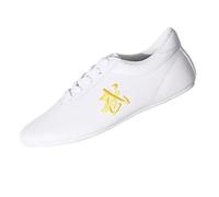 VEACAM Zapatos para Caminar De Tai Chi Kung Fu para Hombre Y Mujer Zapatos De Gimnasia De Entrenamiento Transpirables Antideslizantes Zapatillas Ligeras De Artes Marciales,Blanca,43 EU