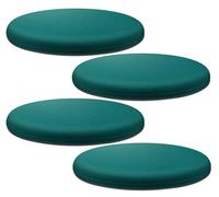 VEAI Cojines Redondos para Sillas 30CM/35CM/40CM/45CM/50CM Cojines Redondos para sillas, para de Jardin Asientos, Bar,Cocina,Taburetes Altos cojín Redondo(4#,35x35cm/4pcs)