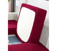 VEAI Funda De Cojín De Alta Elasticidad 4/3/2/1 Asiento Funda De Cojín para Sofá Funda De Protectora para Muebles Funda De Asiento para Sofá Fundas De Cojín Lavable En La Lavadora(G,A (65-95cm))