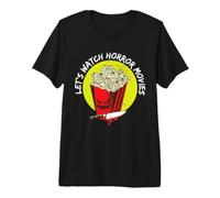 Veamos películas de Terror Happy Halloween Creepy Camiseta Premium