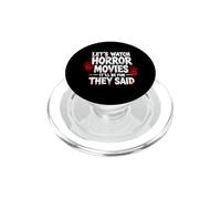 Veamos películas de Terror Será Divertido Que dijeron Halloween PopSockets PopGrip para MagSafe