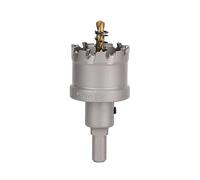 Vearter 40mm Coronas para Metal, Broca de Carburo Sierra Perforadora TCT Cortador para Metal Duro, Acero Inoxidable, Acero Dulce, Aleación de Aluminio, Cobre, Hierro, Plástico, Fibra de Vidrio