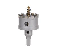Vearter 51mm Coronas para Metal, Broca de Carburo Sierra Perforadora TCT Cortador para Metal Duro, Acero Inoxidable, Acero Dulce, Aleación de Aluminio, Cobre, Hierro, Plástico, Fibra de Vidrio
