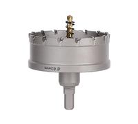 Vearter 83mm Coronas para Metal, Broca de Carburo Sierra Perforadora TCT Cortador para Metal Duro, Acero Inoxidable, Acero Dulce, Aleación de Aluminio, Cobre, Hierro, Plástico, Fibra de Vidrio