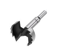 Vearter Broca de barrena Forstner de 50mm, sierra de orificio de bisagra para carpintería, corte de vástago redondo con punta de carburo para bisagra, madera contrachapada, MDF, herramienta CNC