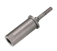 Vearter SDS Plus - Destornillador de varilla de tierra para varilla de conexión a tierra de 5/20.3 cm 3/10.2 cm, puntas de adaptador de acero 40CrMo para todos los taladros de martillo giratorio