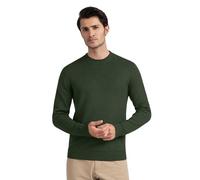 VEARZ Suéter unisex de punto trenzado para hombre, ligero, suave, clásico, suave, térmico, manga larga, suéter de invierno para hombre, Reino Unido, caqui, XXL