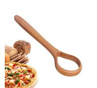 Veasbuu Batidor de pan, batidor tradicional de madera para hornear, batidor de masa sin costuras, para hornear, cocinar, batir harina, iniciador, cuencos de cocina, panadería, hogar, vacaciones