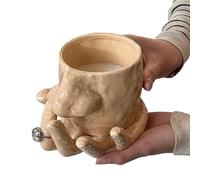 Veasbuu Ceramic Mugs, Beverage Cup, 2.87x2.87x3.54 inches Novelty Nose Design, Humorous Style, Sturdy Build for Kitchen, Dorm, Bookshelf, Coffee Shop, Counter, Festival, Wedding, Birthday, Holiday