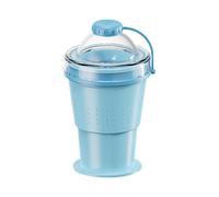 Veasbuu Folding Water Cup - 375ml Reusable Silicone Drinkware, Space-Saving Travel Cup with Leak-Resistant Design for Hot & Cold Beverages, Portable Folding Coffee Cups, Travel Drink Mug