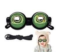 Veasbuu Gafas divertidas para adultos | Acción de parpadeo manual - Gafas parpadeantes novedosas - para festivales, celebraciones, teatro, actuaciones, vacaciones, fiestas, cumpleaños, escenarios