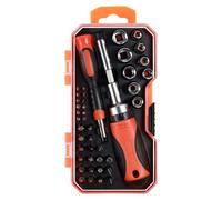 Veasbuu Juego de Destornilladores Magnético | Precisión Multifuncional | Set de Herramientas con Destornillador de Trinquete y Vasos | Para Automóvil, Muebles, Electrónica, Hogar, Garaje, Taller