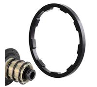 Veasbuu Junta de auriculares de bicicleta, espaciador ligero para casete de bicicleta, aleación de aluminio anodizado, arandela de pedalier de 1 mm/1,5 mm/1,85 mm/2,18 mm/2,18 mm/2,35 mm