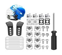 Veasbuu Kit de tornillos de hockey, adaptador de juntas de tornillos, kit de accesorios de béisbol, para familiares, adultos, hombres, mujeres, patio, deportes al aire libre
