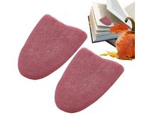 Veasbuu Lengua Falsa Broma,2 Unidades Accesorios Disfraz | Juguete de Broma con Lengua | para Adolescentes, Adultos, Actores, Cómicos, Coleccionistas, Casas Encantadas, Espectáculos, de