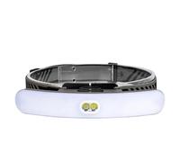 Veasbuu Linterna frontal recargable ajustable - Linterna frontal con sensor manual, linterna para pestañas, extensiones de camping, correr, manualidades, profesionales, principiantes, brillante