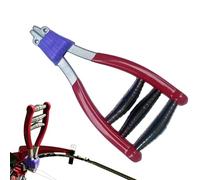 Veasbuu Máquina de encordado de tenis, abrazadera de cuerda de 3 puntas, abrazadera de arranque para cuerdas de tenis, para raquetas de bádminton, raquetas de ping pong, gimnasio y