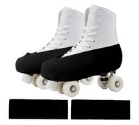 Veasbuu Patinaje sobre hielo, protector elástico de rodillo, fundas para patinaje, para niños, adolescentes, niñas y adultos durante el entrenamiento de patinaje artístico sobre hielo