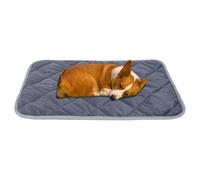 Veasbuu Pet Sleeping Mat, 17.72 Inch Plush Warm Crate Cushion for Indoor, Comfortable Rest with Non Slip Heavy Duty Support, Dog Crate Bed for Home, Bedroom, Travel, Cage, Car and Outdoor