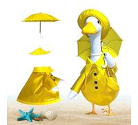 Veasbuu Porch Duck Outfits, Cute Yard Duck Costumes, Festive Cosplay Dress-Up, Weather-Resistant Outdoor Art Decoration, Perfect for Holiday Celebrations, Photo Props and Events