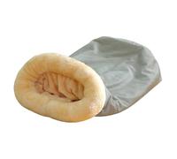 Veasbuu Saco de de Invierno para Gatos, Cama cálida para Mascotas, casa semicerrada, Suave y cómoda para Uso en Interiores, Exteriores, Viajes de Camping y relajación acogedora