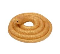Veasbuu Serpientes de Juguete,Serpiente de Broma Flexible de 31.5 Pulgadas | Accesorios de jardín de Miedo, Juguetes de Modelo Animal, Accesorios de Broma para Fiesta del Día de los Inocentes de